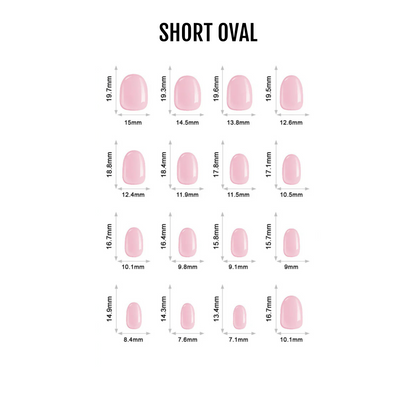 It's Giving - Soft Gel Press Ons (Short Oval)