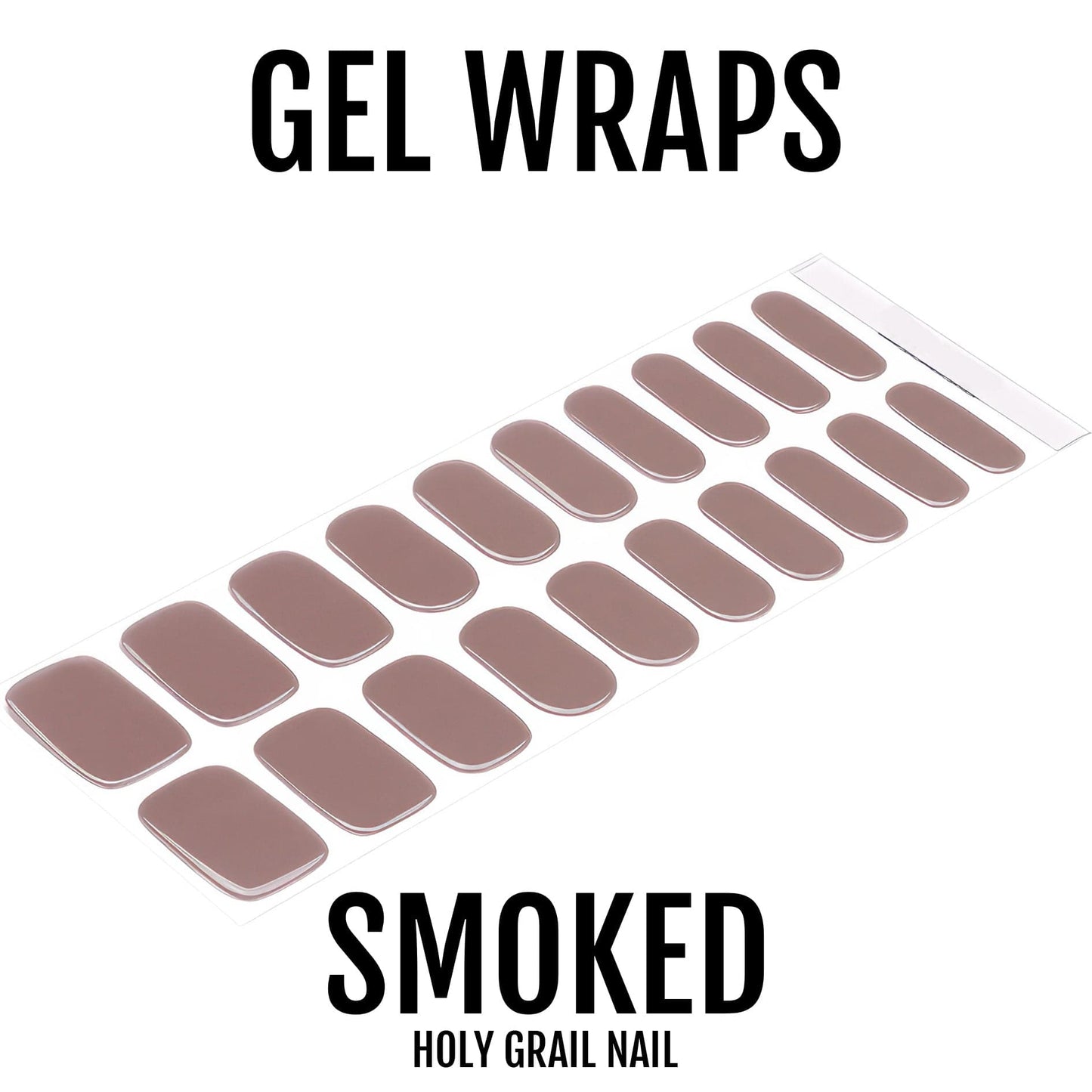 Holy Grail Nail Semi-Cured Gels Smoked - Gels