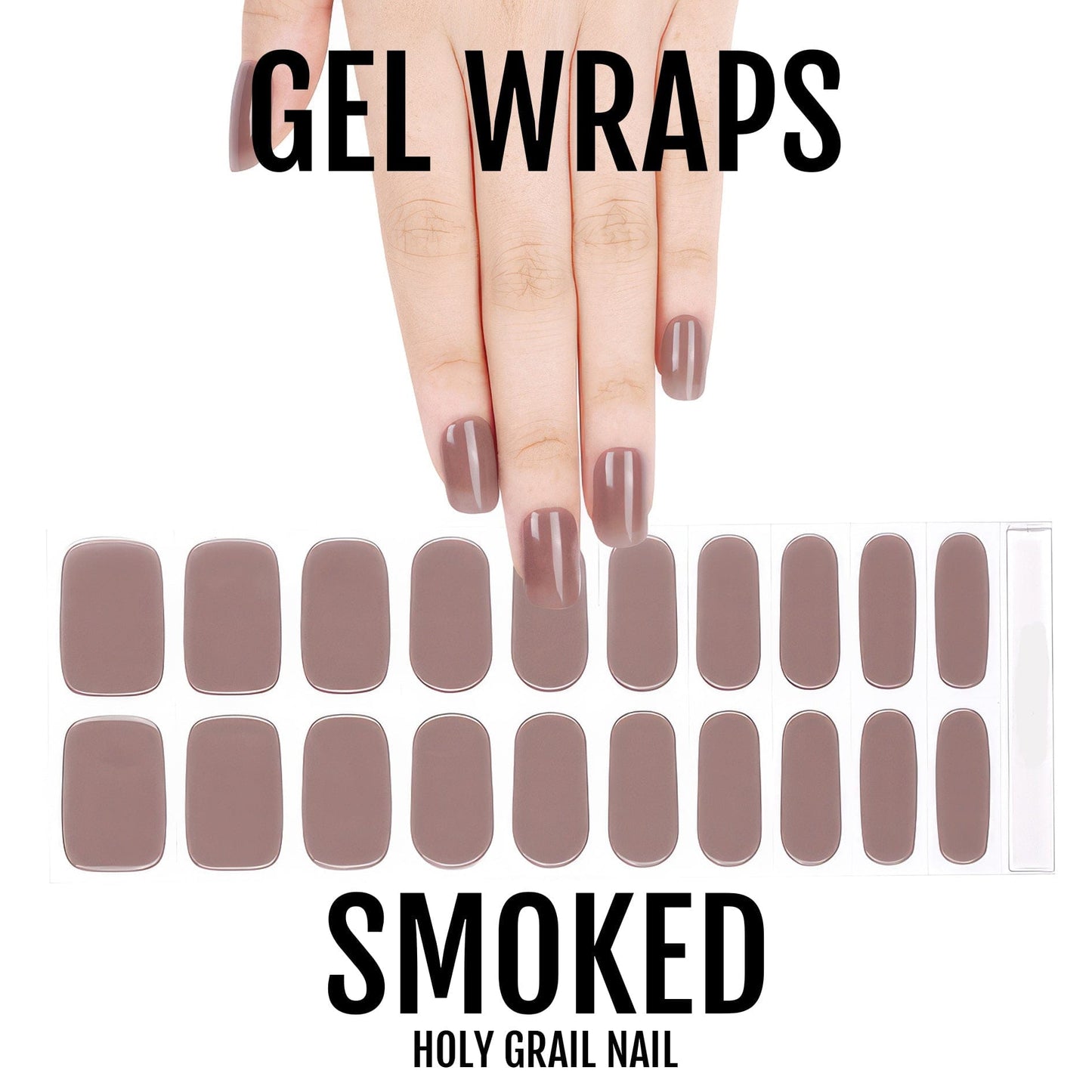 Holy Grail Nail Semi-Cured Gels Smoked - Gels