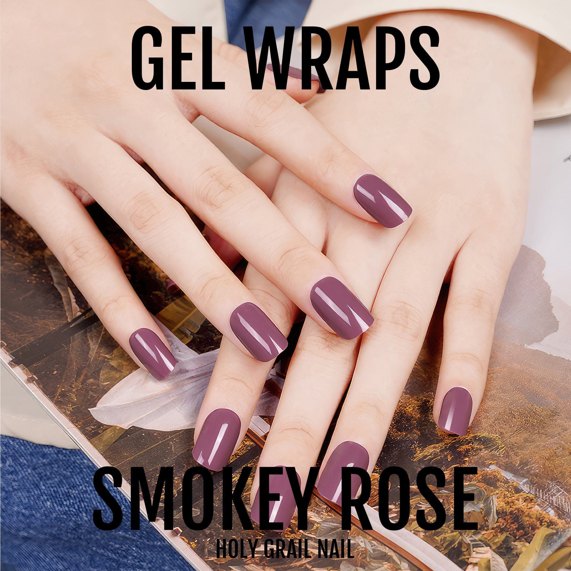 Holy Grail Nail Semi-Cured Gels Smokey Rose - Gels