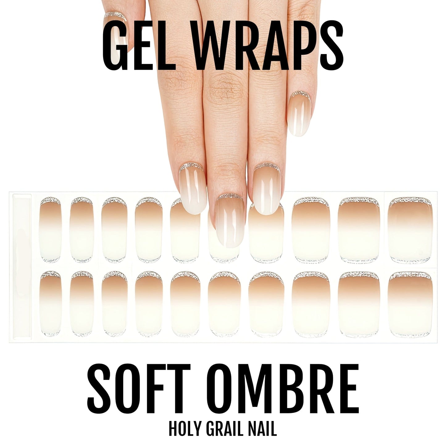 Holy Grail Nail Semi-Cured Gels Soft Ombre - Gels