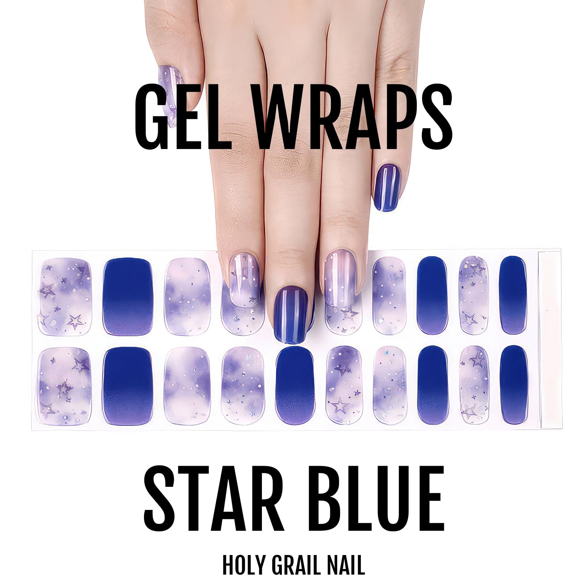 Holy Grail Nail Semi-Cured Gels Star Blue - Gels