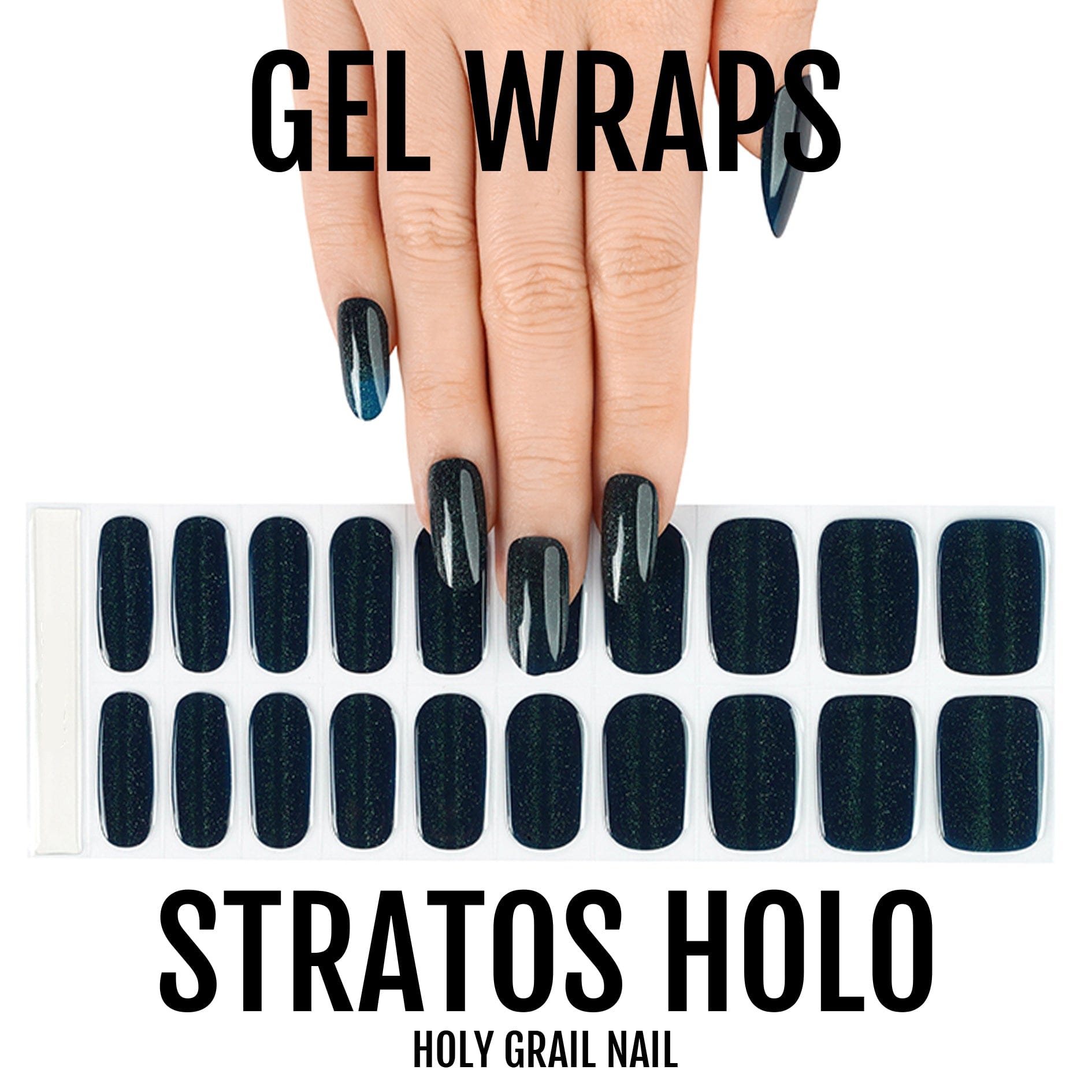 Holy Grail Nail Semi-Cured Gels Stratos Holo - Gels