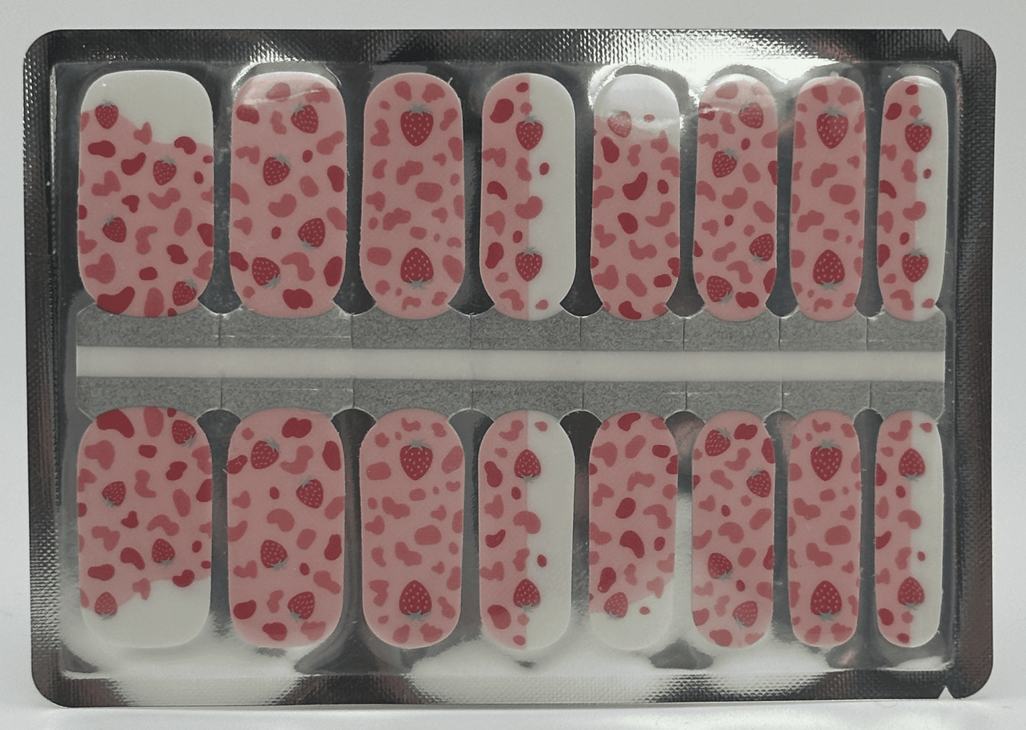 Holy Grail Nail Non-UV Nail Wraps Strawberries and Cream - Holy Classics (Non-UV Nail Wraps)