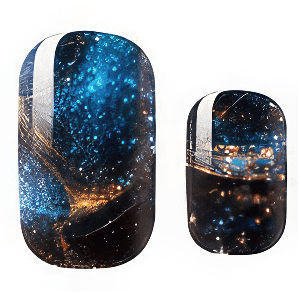 Holy Grail Nail Non-UV Nail Wraps Supernova (Glitter) - Holy Classics (Non-UV Nail Wraps)