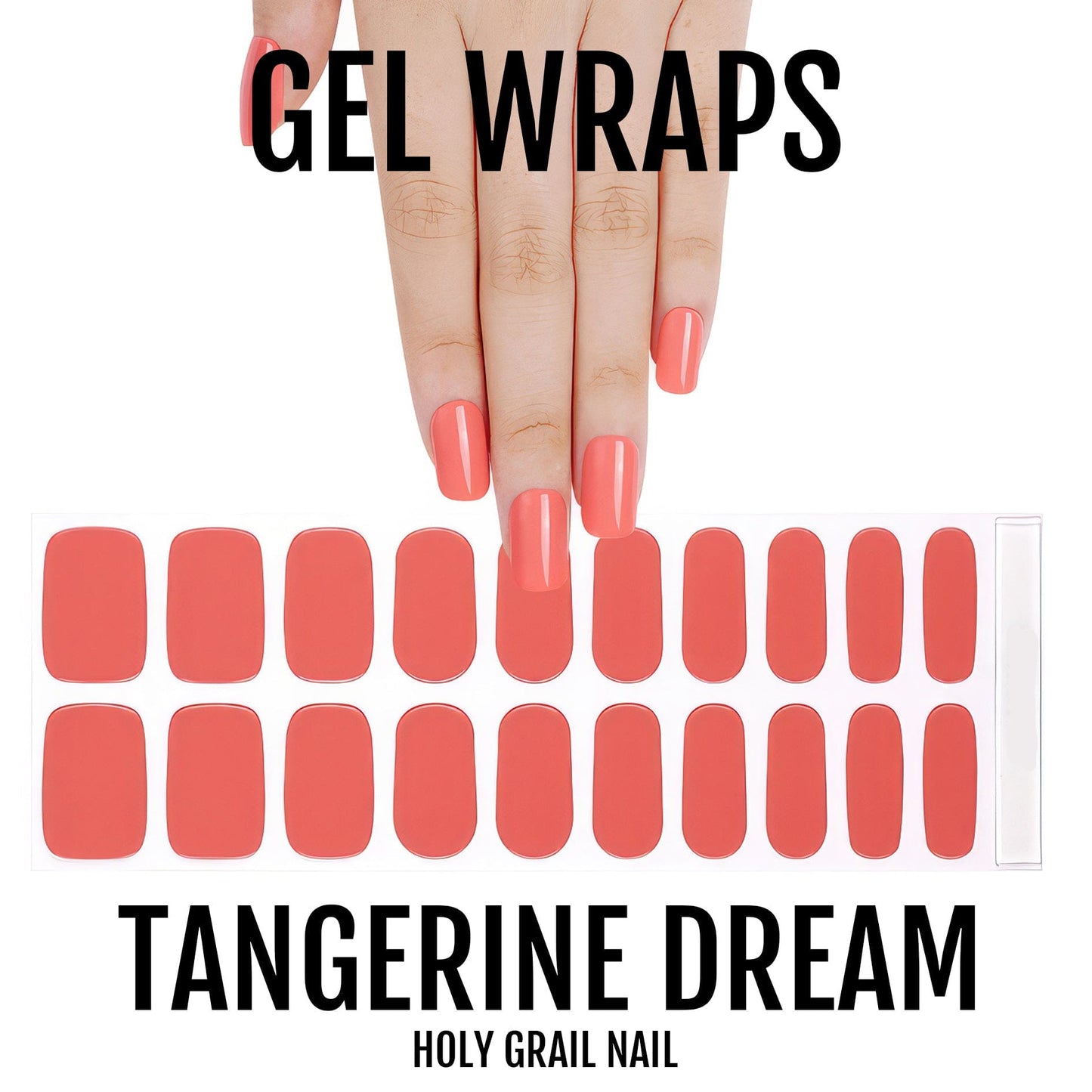 Holy Grail Nail Semi-Cured Gels Tangerine Dream - Gels