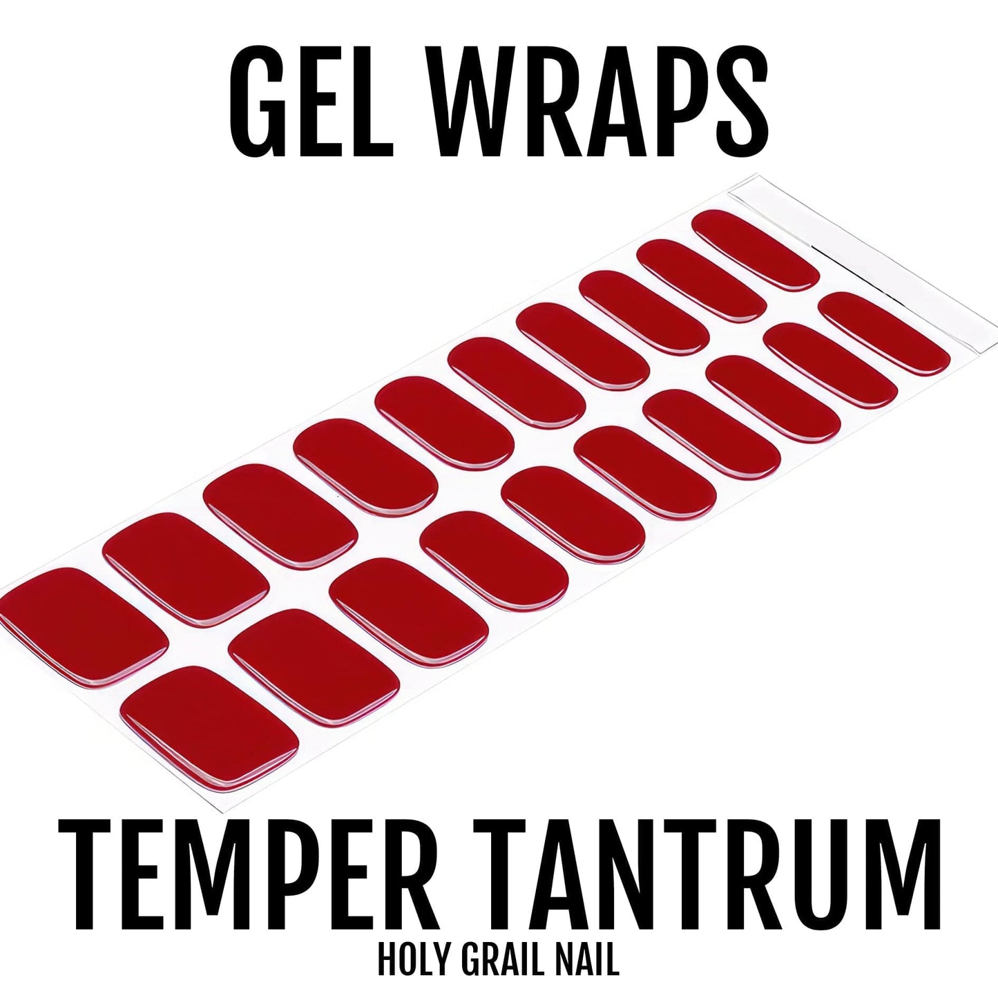 Holy Grail Nail Semi-Cured Gels Temper Tantrum - Gels