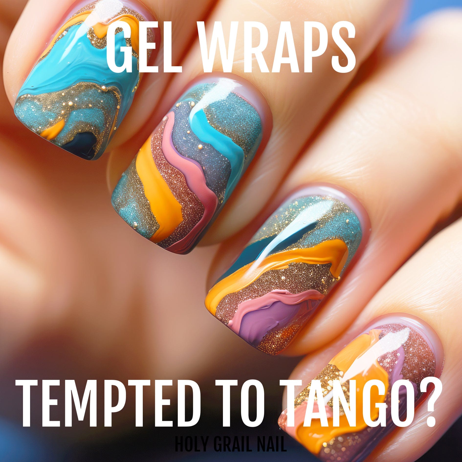 Holy Grail Nail Semi-Cured Gels Tempted to Tango - Gels