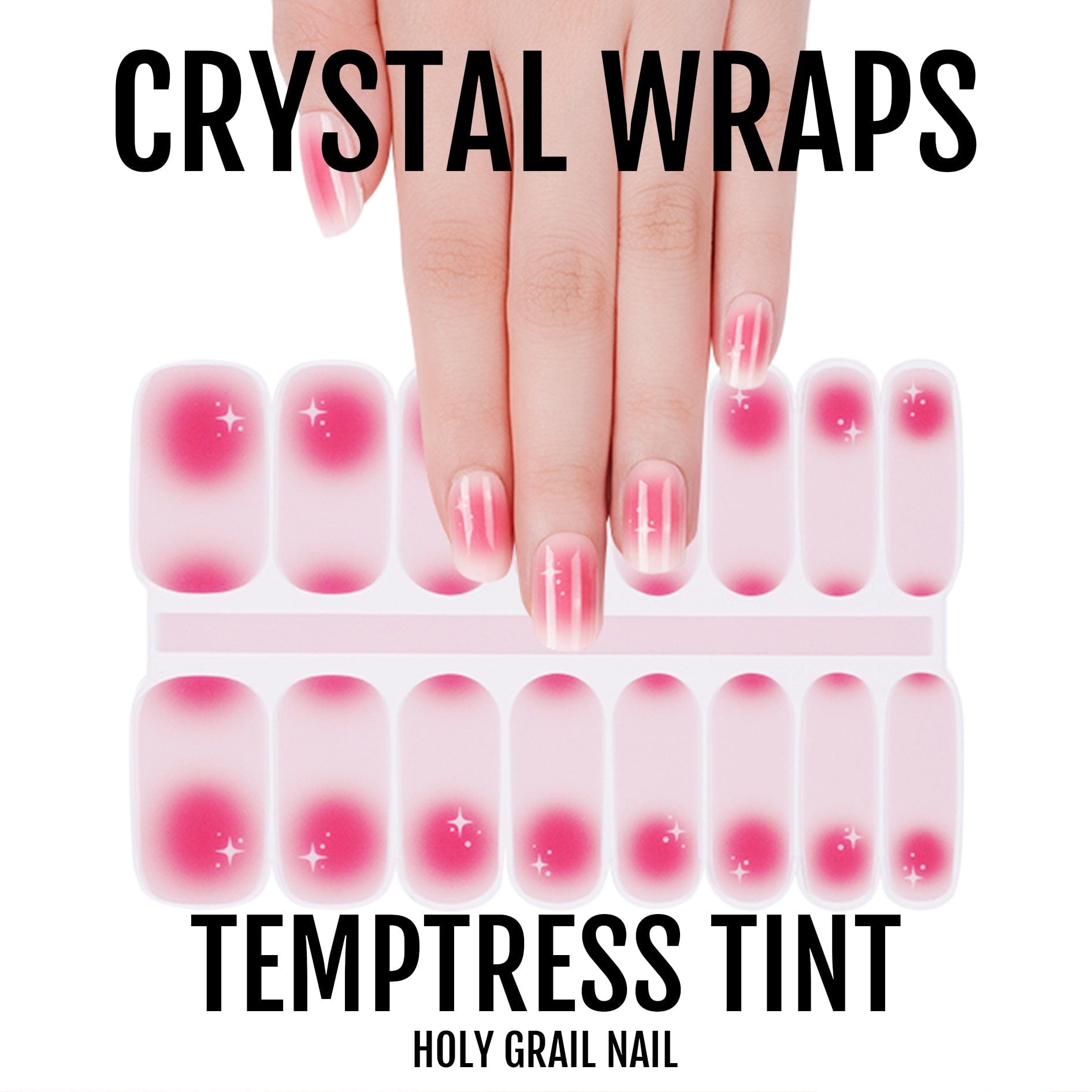 Holy Grail Nail Crystal Temptress Tint - Crystal Wraps