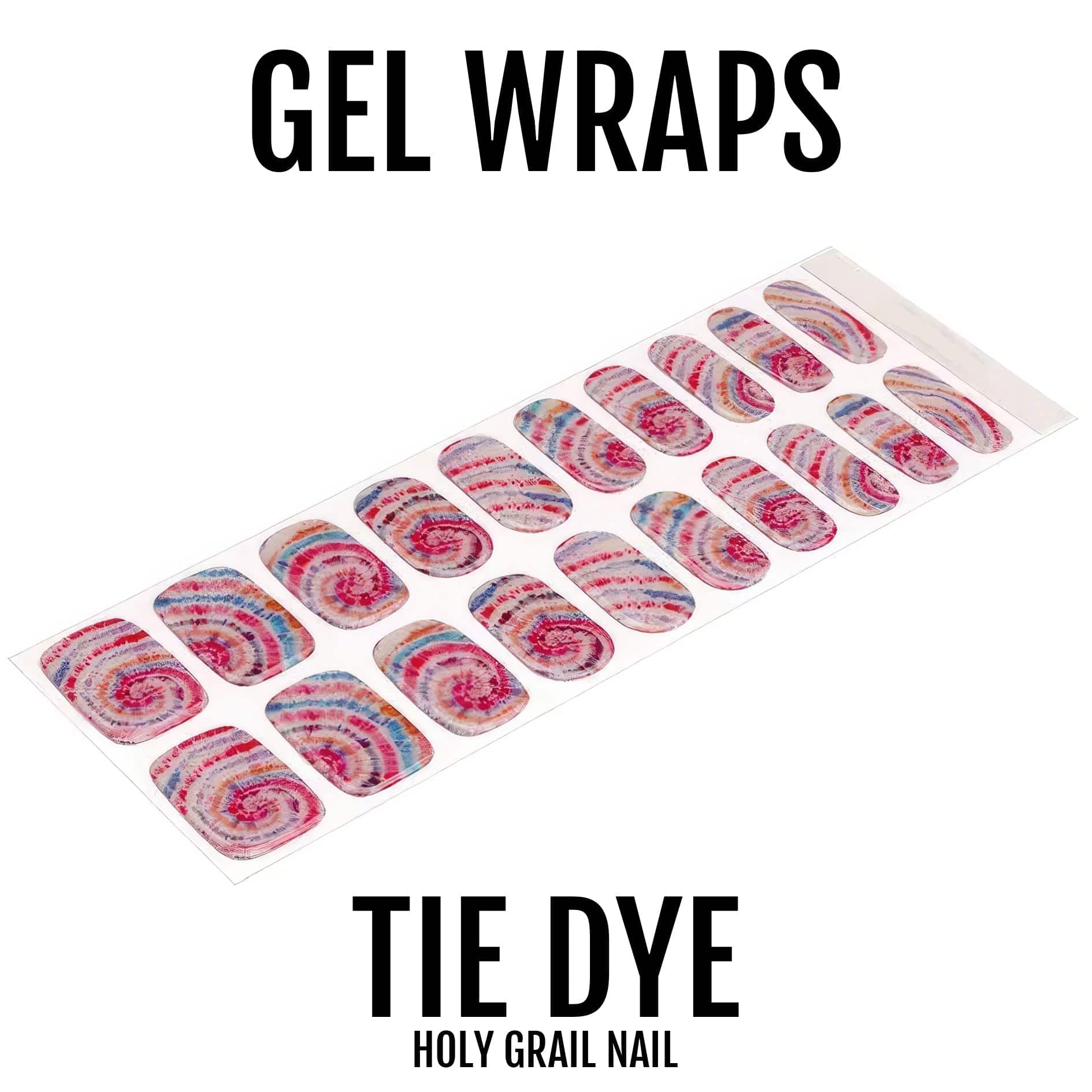 Holy Grail Nail Semi-Cured Gels Tie Dye - Gels