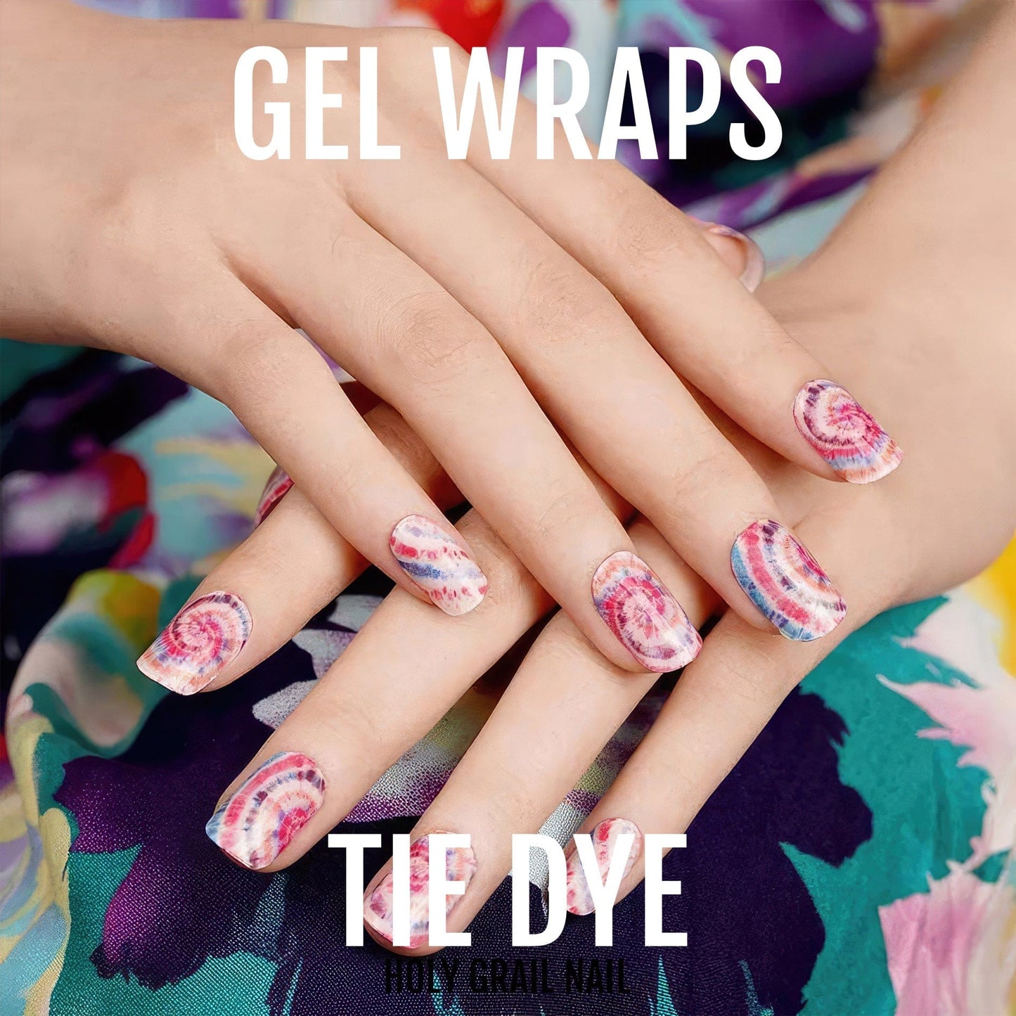 Holy Grail Nail Semi-Cured Gels Tie Dye - Gels