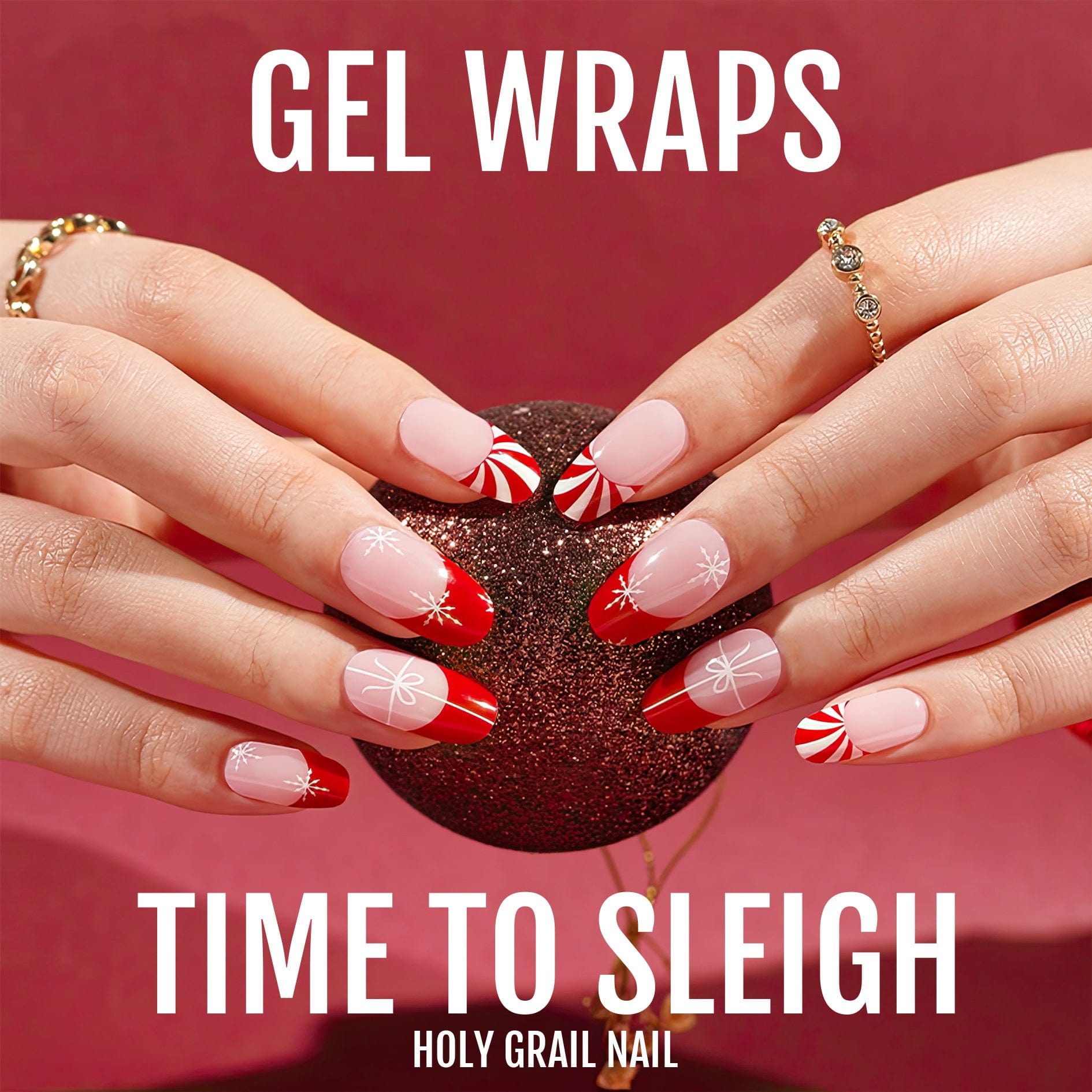 HOLY GRAIL NAIL Semi-Cured Gels Time to Sleigh - Gels