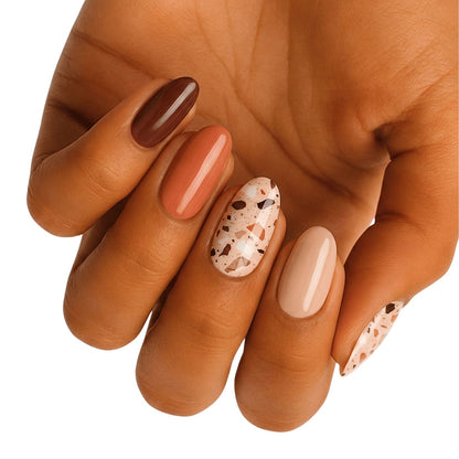 Terrazzo Sunset - Holy Classics (Non-UV Nail Wraps)