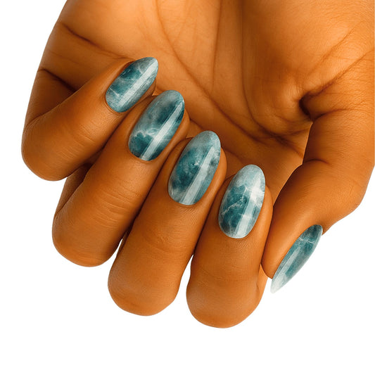Stormy Sea  (Sheer) - Holy Classics (Non-UV Nail Wraps)