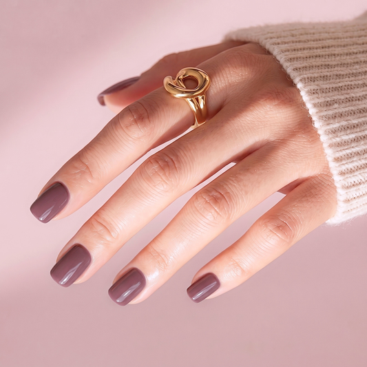 Smoke and Mirrors -  Soft Gel Press Ons (Short Square)