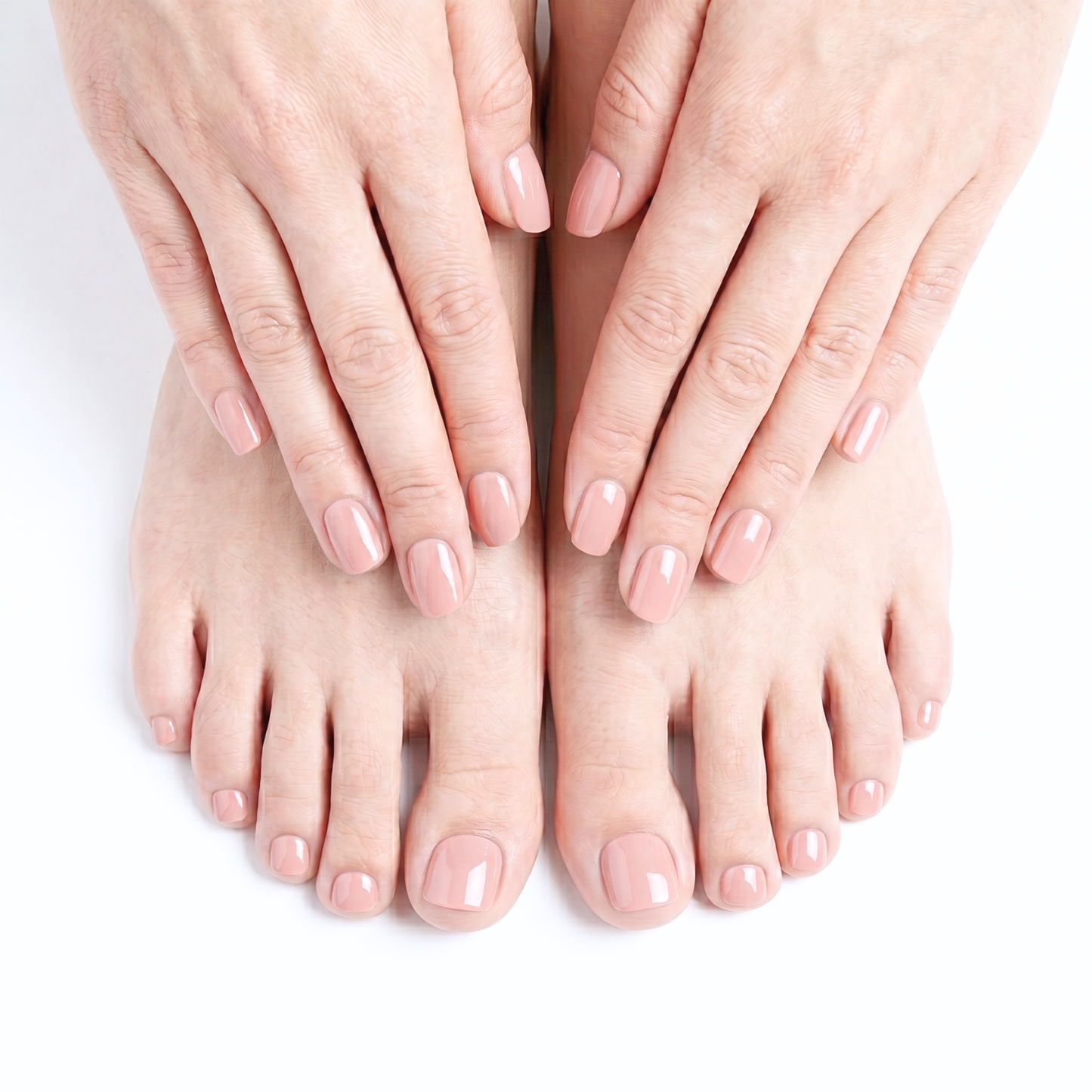 Matching Tips & Toes Gel - Nude Rose Pink
