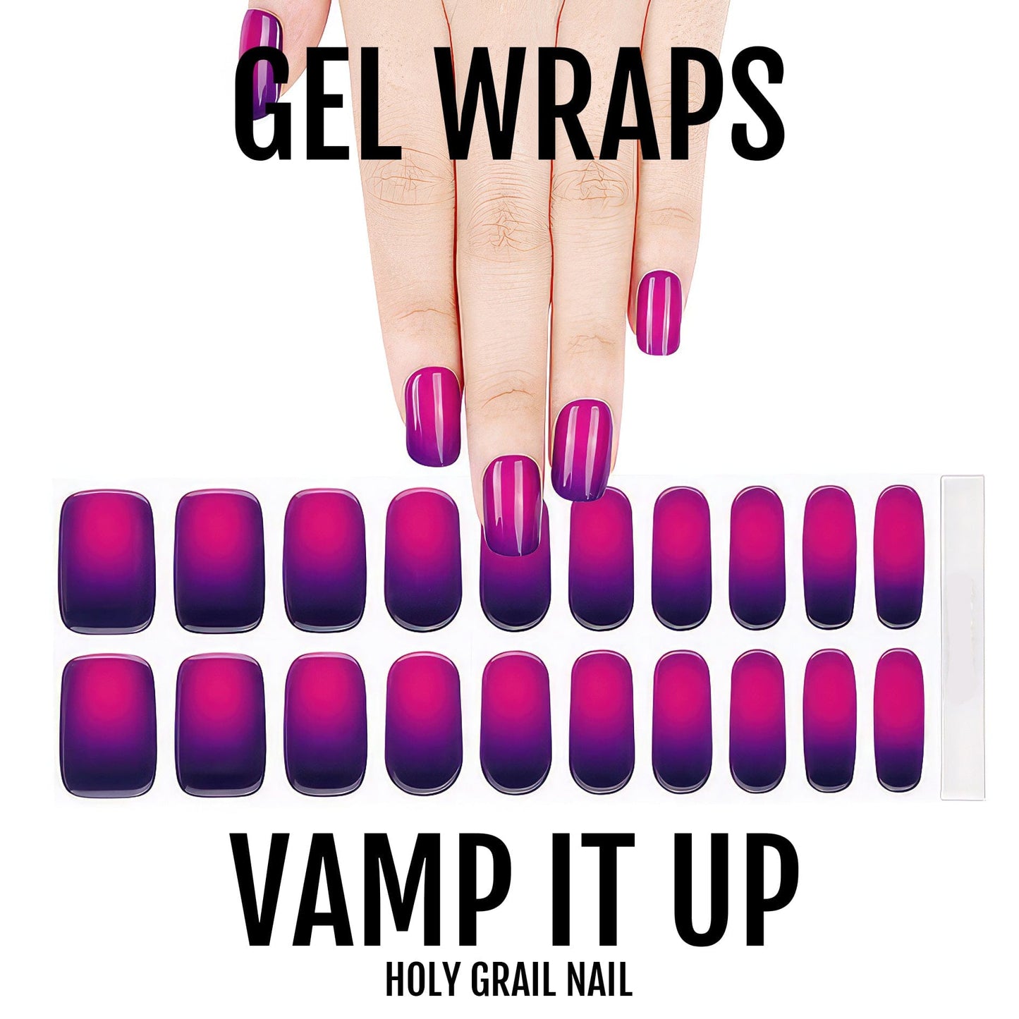 Holy Grail Nail Semi-Cured Gels Vamp It Up - Gels