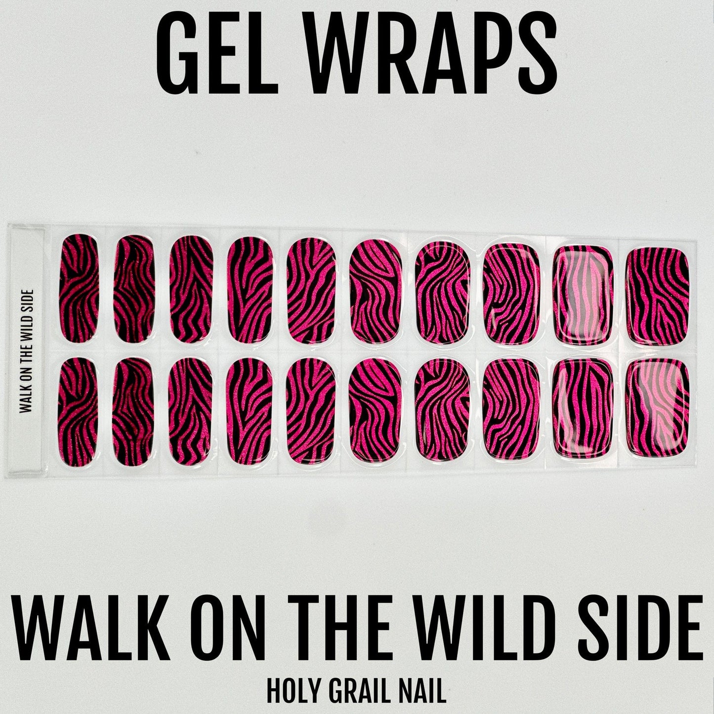 Holy Grail Nail Semi-Cured Gels Walk on the Wild Side - Gels