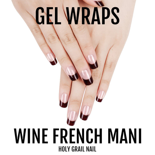 Holy Grail Nail Semi-Cured Gels Wine French Mani - Gels