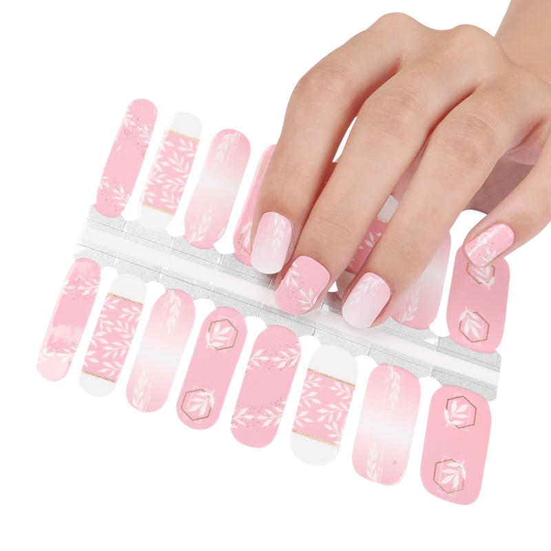 Holy Grail Nail Non-UV Nail Wraps Pink Twist - Holy Classics (Non-UV Nail Wraps)