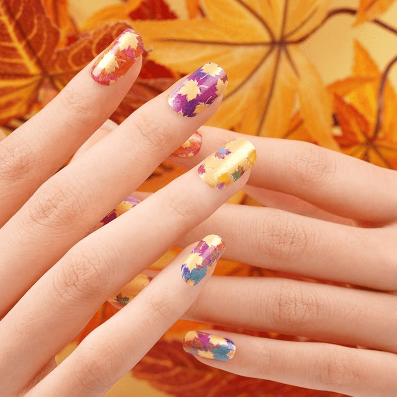 Holy Grail Nail Non-UV Nail Wraps Maple Leaf - Holy Classics (Non-UV Nail Wraps)