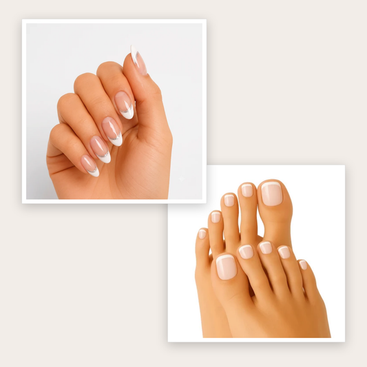 Matching Tips and Toes Gel - Perfect French | hgn-kit-collage:feed:0f2e7c79130919c4:1593c682