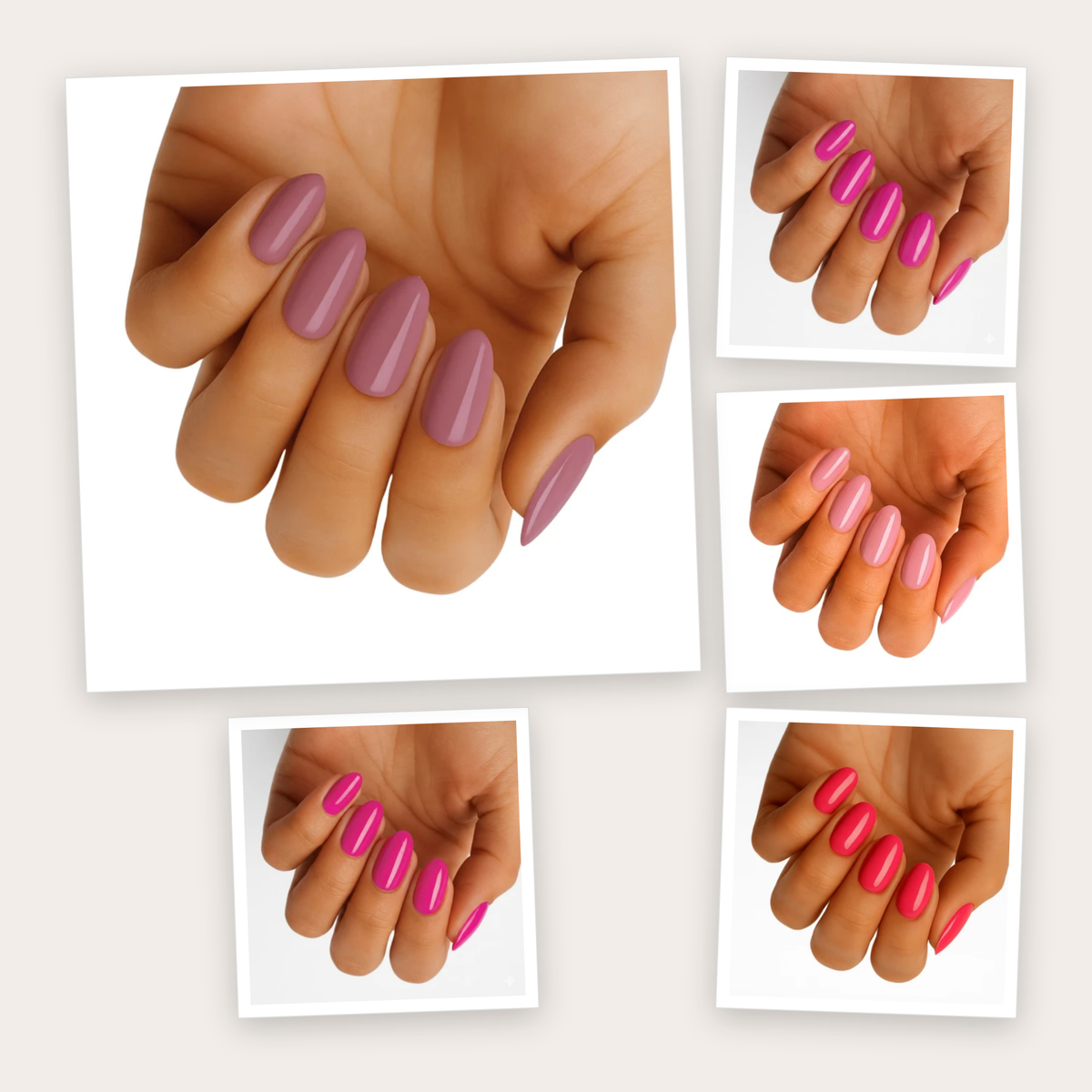 Pink Nail Wraps 5-Pack | hgn-kit-collage:feed:90f2a6d07637bda7:8ba829a5