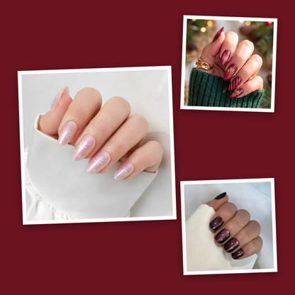 Christmas Sparkle Press-On Nails 3-Pack | hgn-kit-collage:feed:a86df4f9cee4c7d1:ac2bb0ab