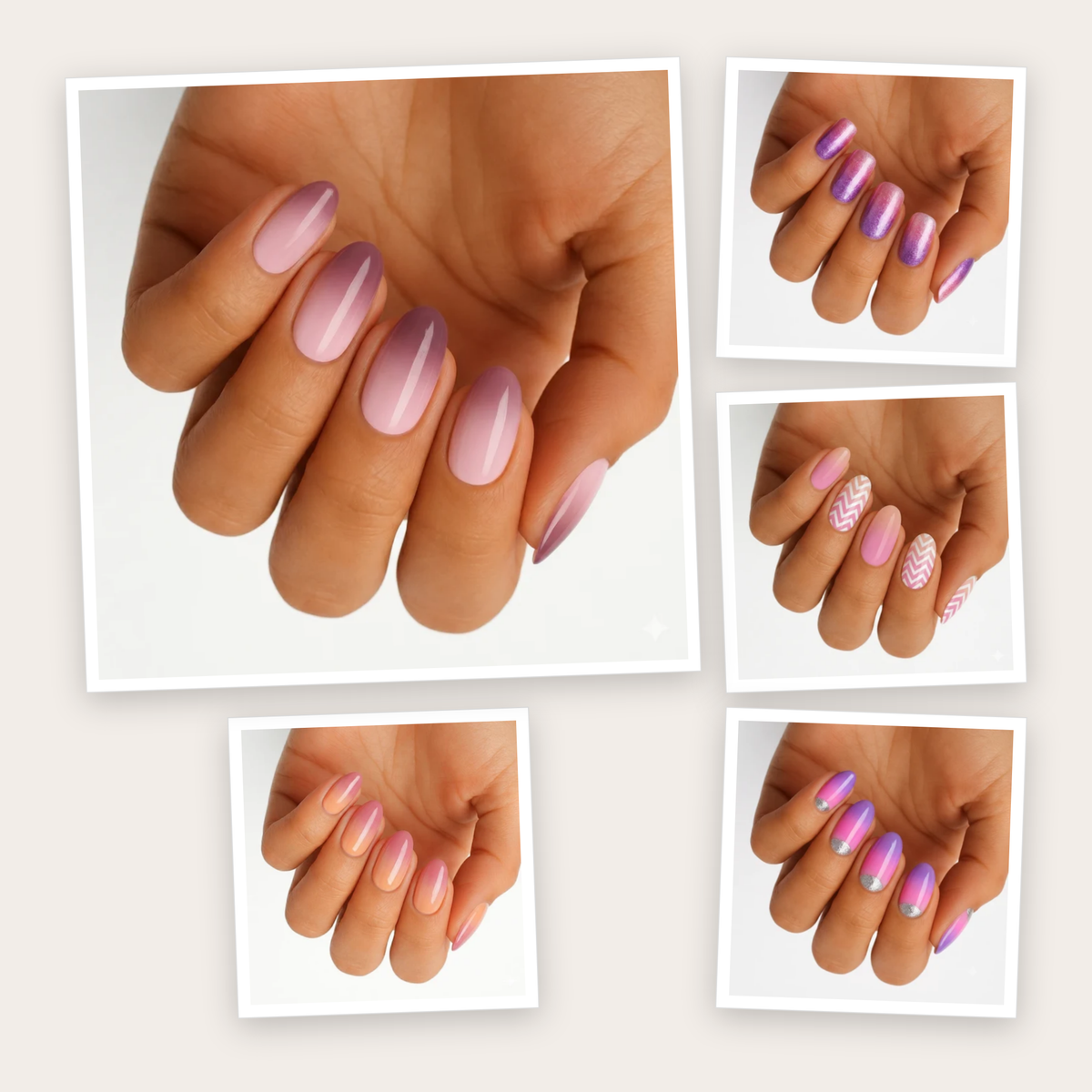 Ombre Nail Wraps 5-Pack | hgn-kit-collage:feed:b79dcc226a4f2994:c6e40624