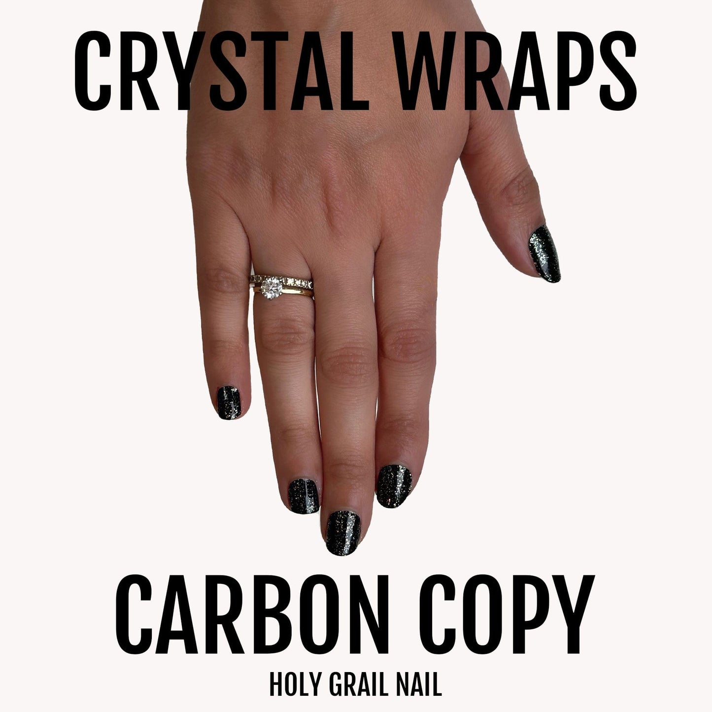 Holy Grail Nail Crystal Carbon Copy - Crystal Wraps