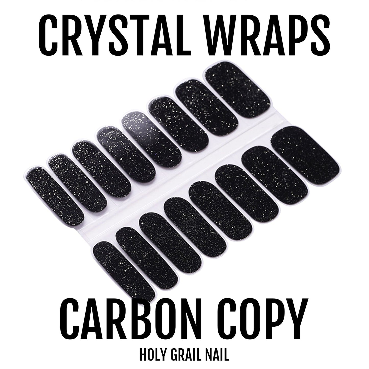 Holy Grail Nail Crystal Carbon Copy - Crystal Wraps