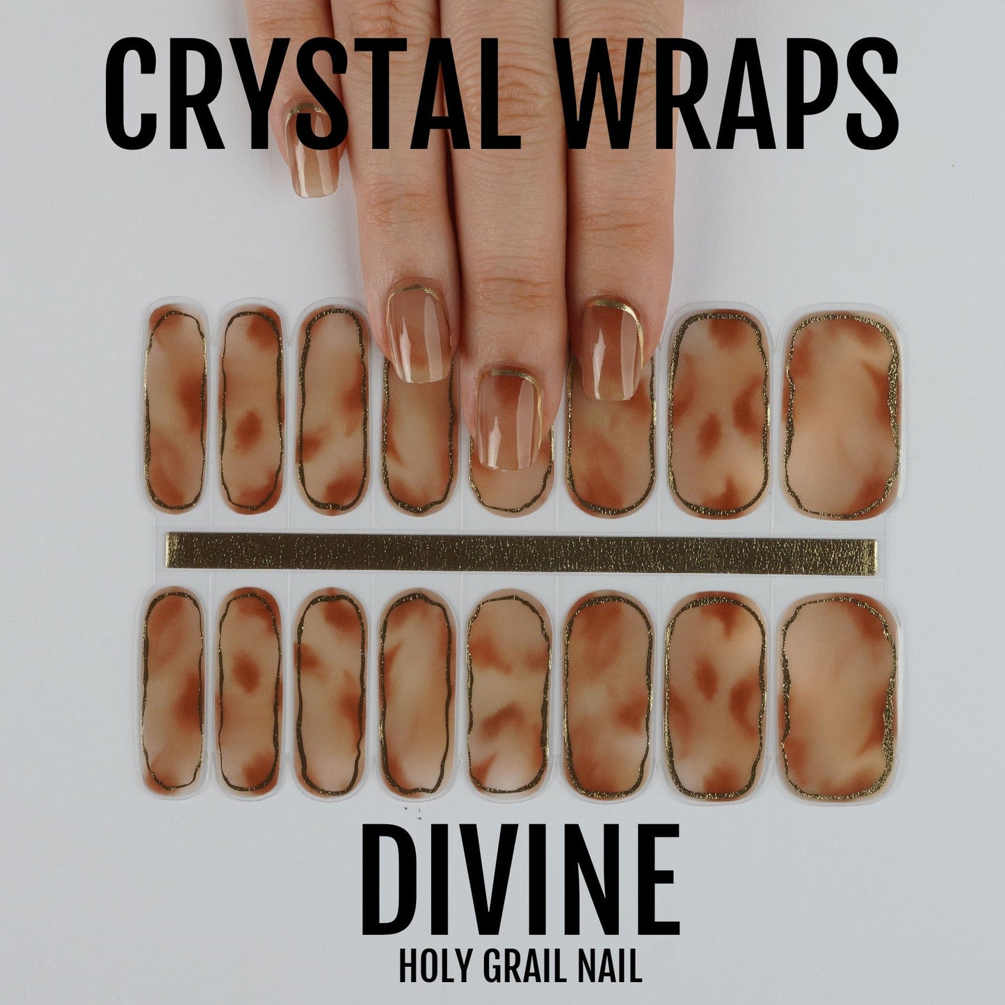 Holy Grail Nail Crystal Divine - Crystal Wraps