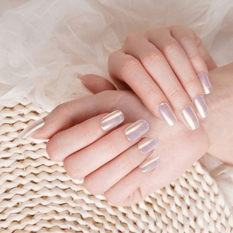 Holy Grail Nail Crystal Holo Shimmer (Transparent) - Crystal Wraps