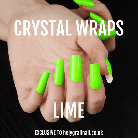 Holy Grail Nail Crystal Lime - Crystal Wraps