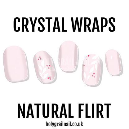Holy Grail Nail Crystal Natural Flirt - Crystal Wraps