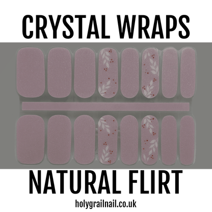 Holy Grail Nail Crystal Natural Flirt - Crystal Wraps