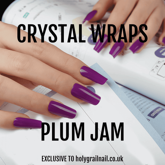 Holy Grail Nail Crystal Plum Jam - Crystal Wraps