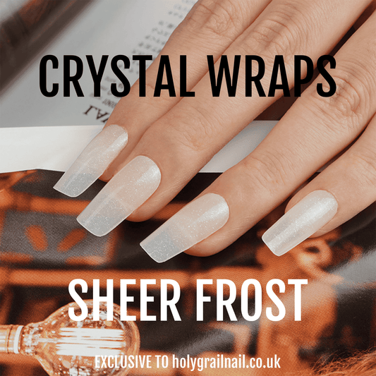 Holy Grail Nail Crystal Sheer Frost - Crystal Wraps