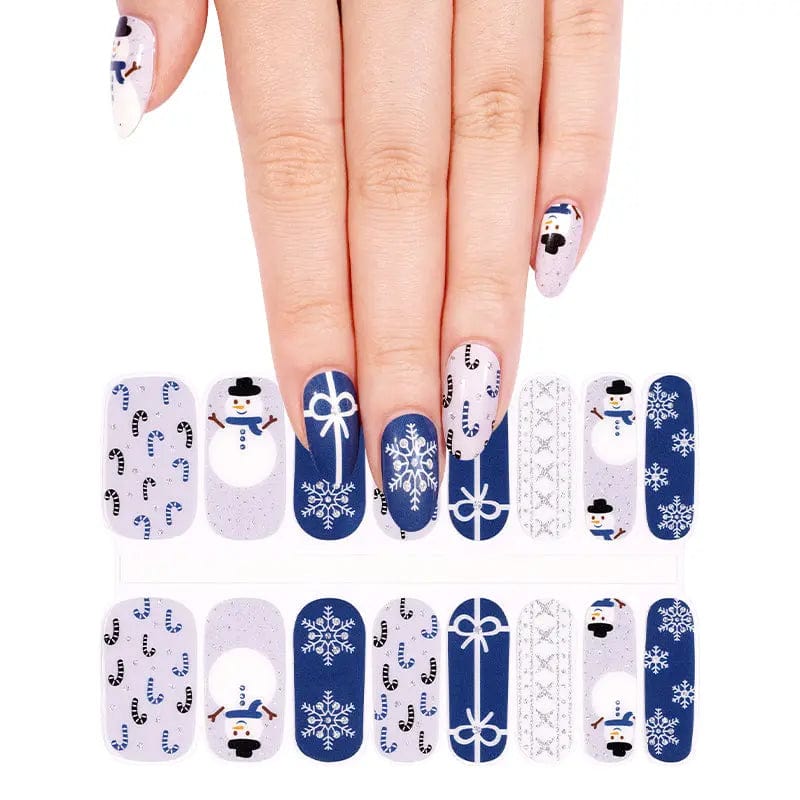 HOLY GRAIL NAIL Crystal Snowman Sparkle - Crystal Wraps