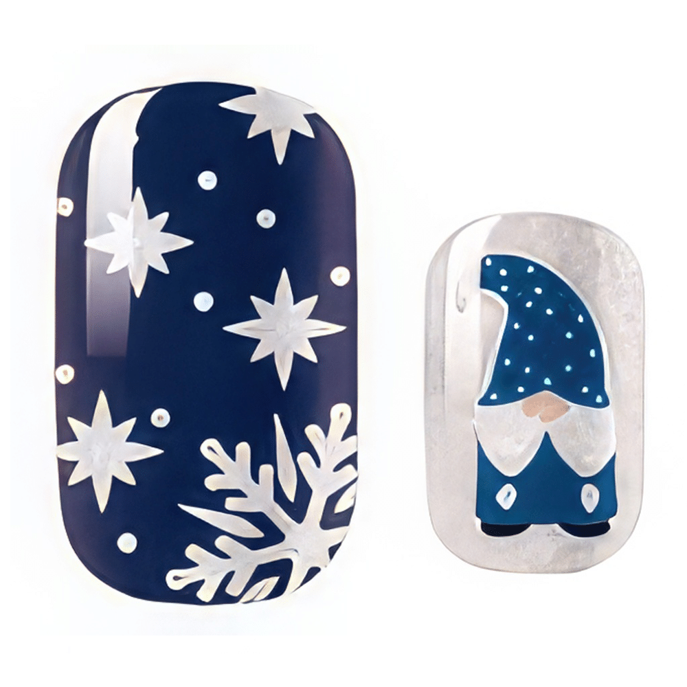 Holy Grail Nail Mini Me (Kids Nail Wraps) Christmas Gonk - Kids Wraps - Mini Me by Holy Grail Nail