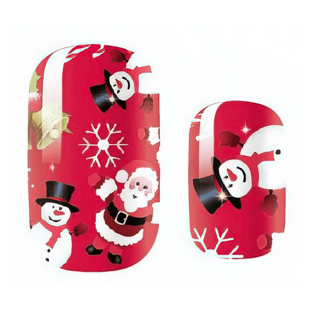 Holy Grail Nail Mini Me (Kids Nail Wraps) Ho Ho Ho - Kids Wraps - Mini Me by Holy Grail Nail