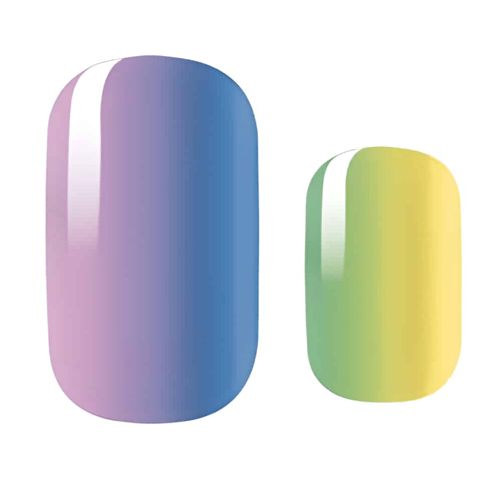 Holy Grail Nail Mini Me (Kids Nail Wraps) Ombre Rainbow - Kids Wraps - Mini Me by Holy Grail Nail