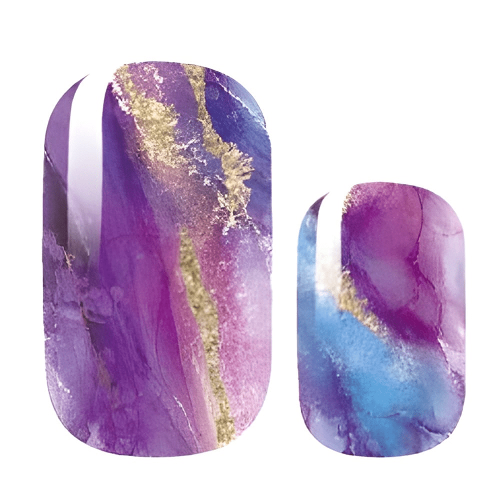 Holy Grail Nail Non-UV Nail Wraps Amethyst - Holy Classics (Non-UV Nail Wraps)