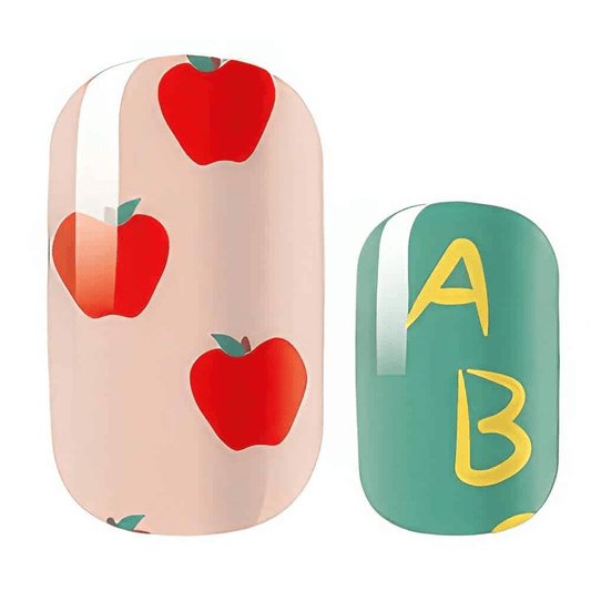 Holy Grail Nail Non-UV Nail Wraps Apple For Teacher - Holy Classics (Non-UV Nail Wraps)