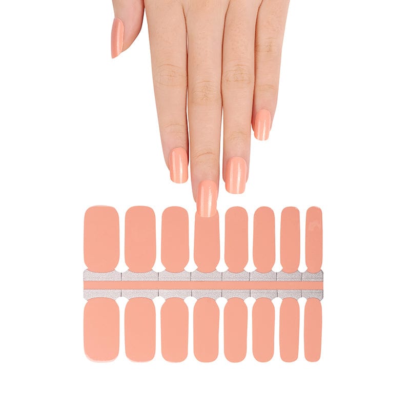 Holy Grail Nail Non-UV Nail Wraps Apricot - Holy Classics (Non-UV Nail Wraps)