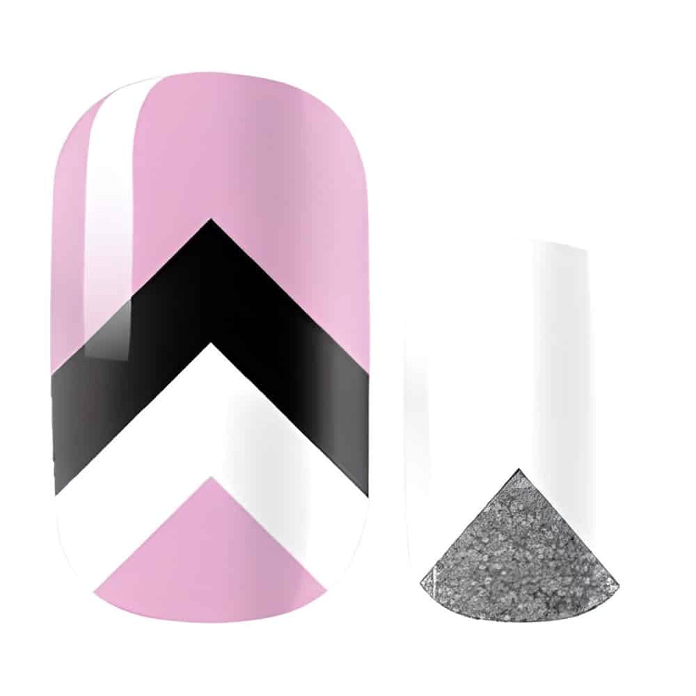 Holy Grail Nail Non-UV Nail Wraps Arrow Pink - Holy Classics (Non-UV Nail Wraps)