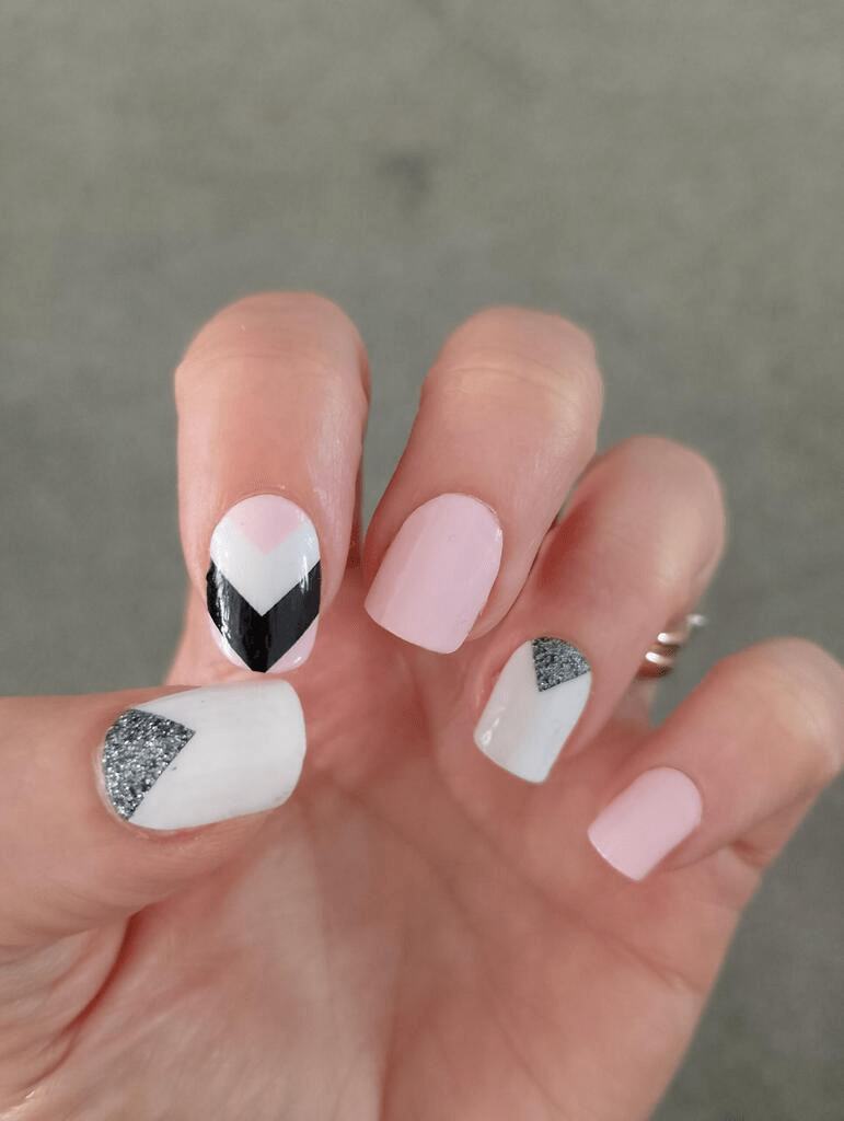 Holy Grail Nail Non-UV Nail Wraps Arrow Pink - Holy Classics (Non-UV Nail Wraps)