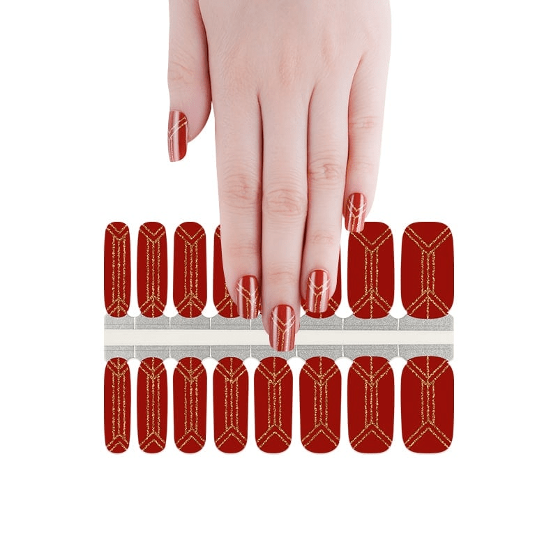 Holy Grail Nail Non-UV Nail Wraps Arrow to the Heart (Glitter) - Holy Classics (Non-UV Nail Wraps)