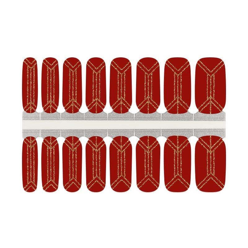 Holy Grail Nail Non-UV Nail Wraps Arrow to the Heart (Glitter) - Holy Classics (Non-UV Nail Wraps)