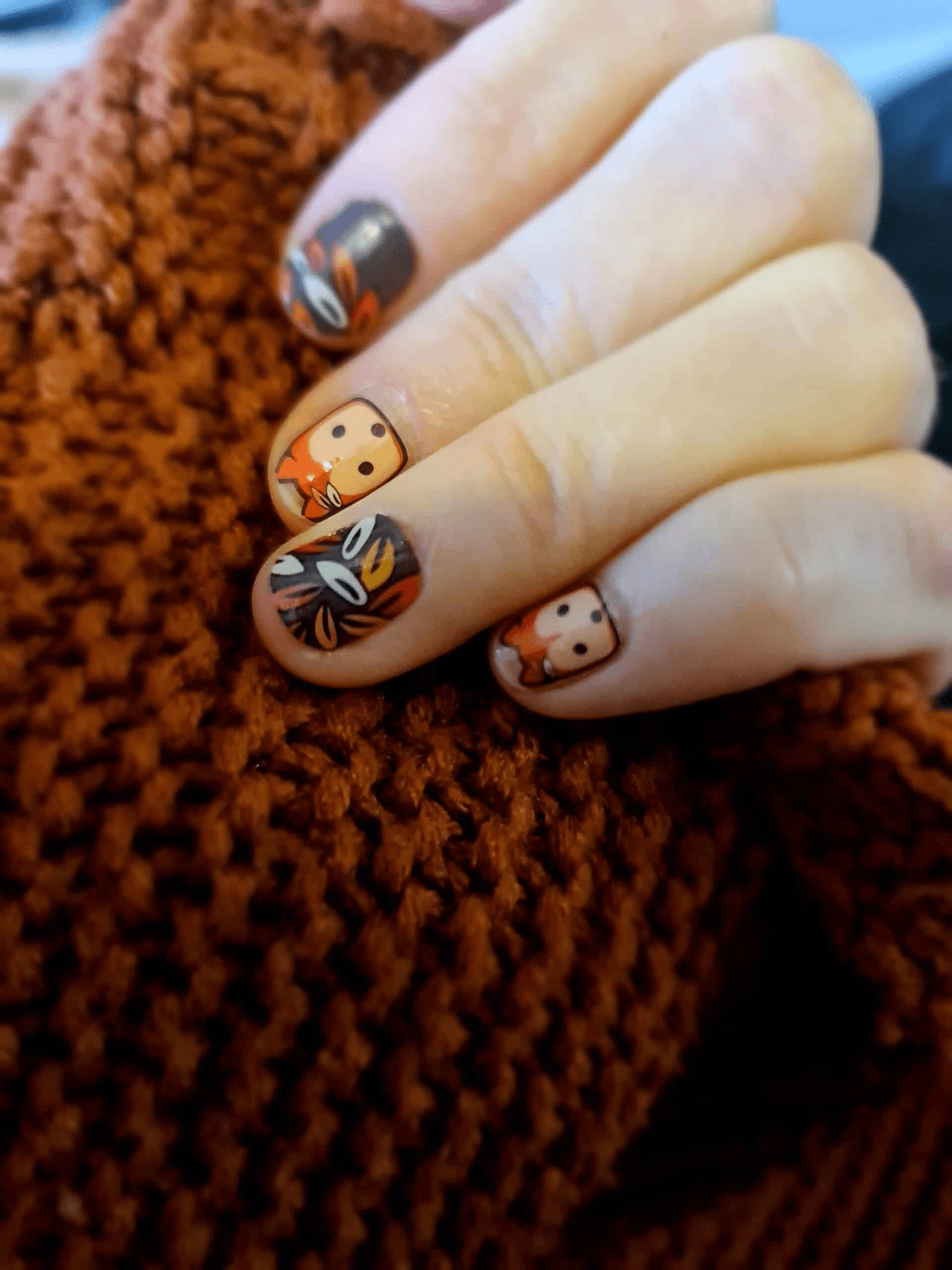 Holy Grail Nail Non-UV Nail Wraps Autumn Fox - Holy Classics (Non-UV Nail Wraps)